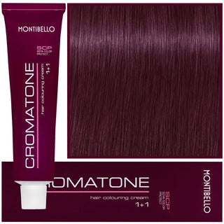Montibello Cromatone hårfarve 60ml 6,57 | Mørk Rød Mahogni Blond 