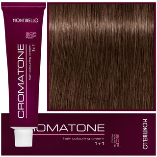 Montibello Cromatone hårfarve 60ml 7,60 | Mellemblond Naturlig Brun 