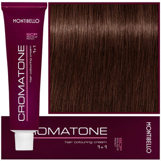 Montibello Cromatone hårfarve 60ml 6,60 | Mørk blond naturlig brun 