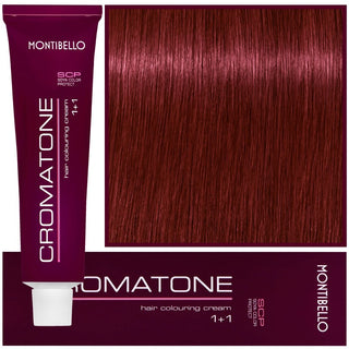 Montibello Cromatone Tintura per capelli 60 ml 7.7 Biondo rosso medio — Tinta per capelli