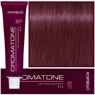Montibello Cromatone farba do włosów 60ml 6,7 | Ciemny blond czerwony 