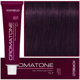 Montibello Cromatone farba do włosów 60ml 6,8 | Ciemny Blond Fioletowy 