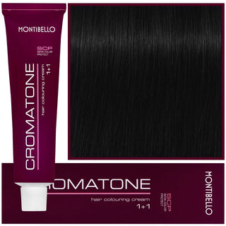 Montibello Cromatone farba do włosów 60ml 1 | Czarny 