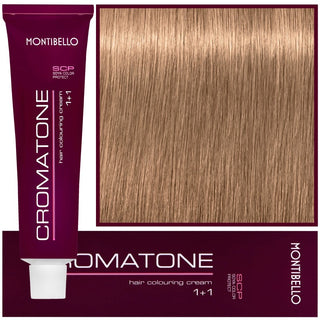 Farba do włosów Montibello Cromatone 60ml 10,13 | Bardzo jasny złocisto-popielaty blond 