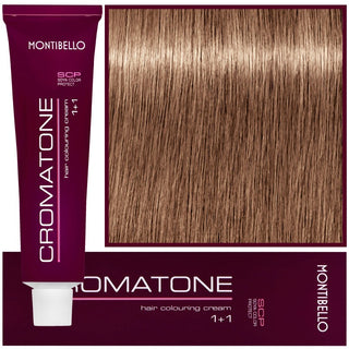 Montibello Cromatone farba do włosów 60ml 9,13 | Bardzo jasny blond popielato-złoty 