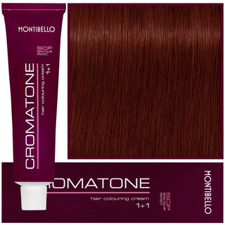 Montibello Cromatone farba do włosów 60ml 6,44 | Intensywny ciemny miedziany blond 