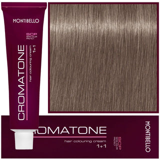 Montibello Cromatone farba do włosów 60ml 8,21 | Jasny Perłowy Popielaty Blond 
