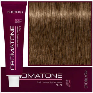 Montibello Cromatone hårfarve 60ml 8,62 | Lys Kastanje Perleblond 