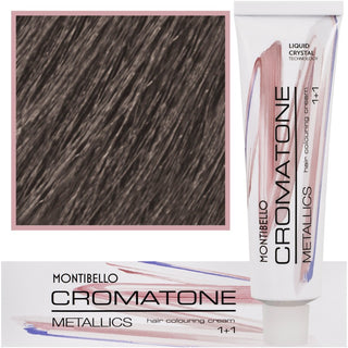 Montibello Cromatone Metallics, multifunktionel hårfarve 60 ml 6,21 M | Mørk Perle Askeblond 