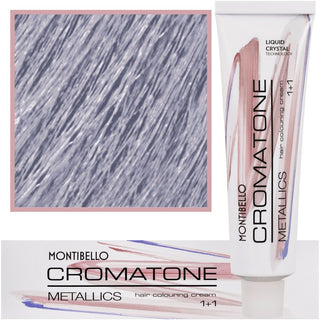 Montibello Cromatone Metallics, multifunktionel hårfarve 60 ml 9,12 M | Ekstra lys ask perle blond 