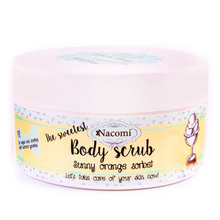 Nacomi Peeling, solbærsorbet, bodyscrub, 125 g 