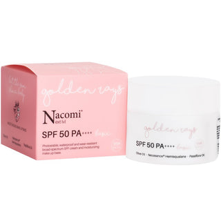 크림 베이스 Nacomi 넥스트 레벨 SPF 50 UV, 50ml 