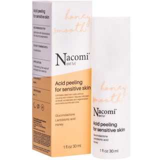 Nacomi Next Level Honey Smooth 얼굴용 산성 필링 30ml 