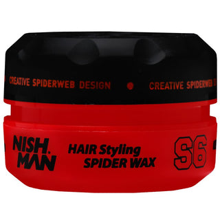 Nishman S6 Hair Styling Spider Wax Keratin 150 ml — Cera per capelli