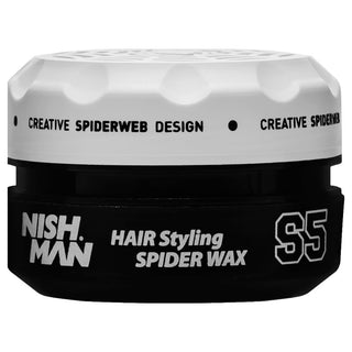 Nishman Hair Styling Spider Wax S5 Strong 150 ml — Pomata per capelli