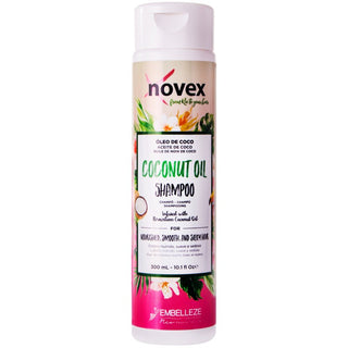 Shampoo med kokosolie NOVEX, 300 ml 