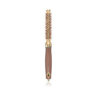 Olivia Garden Expert Blowout Shine Oro e marrone 15 mm — Spazzola per capelli