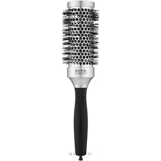 Olivia Garden Essential Blowout Classic Silver Spazzola capelli 45 mm — Spazzola per capelli