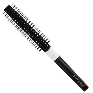 Poniks Blackomb Quiff Roller Rundborste för herrstyling 
