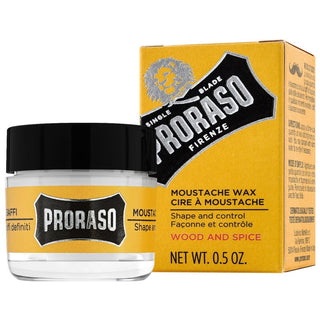Proraso Mustaschvax Wood & Spice 15ml 