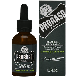 ビアードオイル Proraso サイプレス＆ベチバー 30ml