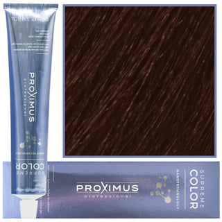 Proximus Supreme Color Nanotechnology 5,3 Castano Chiaro Dorato 100ml — Tinta per capelli