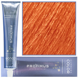 Proximus Supreme Color Nanotechnology Hårfarve 100ml 9,46 | Ekstra Lys Rød Kobberblond 