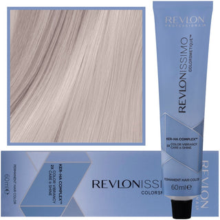 Revlon Revlonissimo Colorsmetique Tinte para Cabello 60ml 10.21 | Rubio Ceniza Clarísimo Iridiscente 