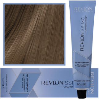 Revlon Revlonissimo Colorsmetique Teinture pour Cheveux 60ml 7.11 | Blond Cendré Moyen Intense 