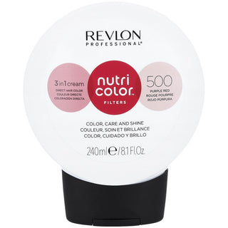 Revlon Nutri Color Mask 240ml 500 Fiolett Rød 
