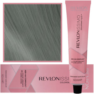 Revlon Revlonissimo Colorsmetique Teinture pour Cheveux 60ml 017 | Châtain Gris 