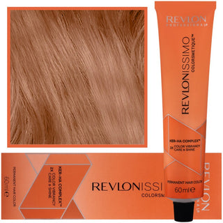 Revlon Revlonissimo Colorsmetique Teinture pour Cheveux 60ml 8.4 | Blond Cuivré Clair 