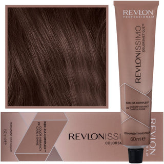 Revlon Revlonissimo Colorsmetique Coloration pour Cheveux 60ml 5.41 | Châtain Clair Cendré 