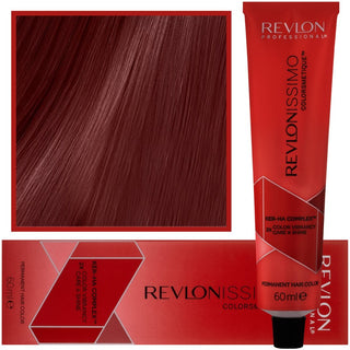 Revlon Revlonissimo Colorsmetique Coloration pour Cheveux 60ml 5.65 | Châtain Acajou Rouge Clair 