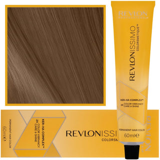 Revlon Revlonissimo Colorsmetique Coloration pour Cheveux 60ml 6.34 | Blond Cuivré Doré Foncé 