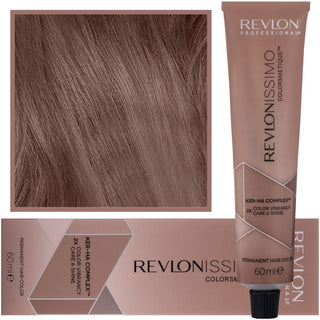 Revlon Revlonissimo Colorsmetique Coloration pour Cheveux 60ml 6.24 | Blond Châtain Foncé Irisé 
