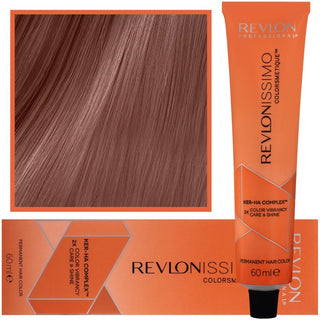Revlon Revlonissimo Colorsmetique Coloration pour Cheveux 60ml 6.46 | Blond Rouge Cuivré Foncé 