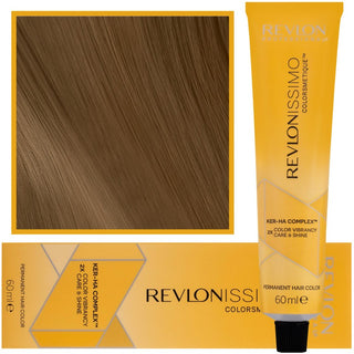 Revlon Revlonissimo Colorsmetique Teinture pour Cheveux 60ml 5.34 | Châtain Cuivré Doré Clair 