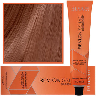 Revlon Revlonissimo Colorsmetique Coloration pour Cheveux 60ml 7.45 | Blond Acajou Cuivré Moyen 