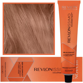 Revlon Revlonissimo Colorsmetique Coloration pour Cheveux 60ml 7.34 | Blond Cuivré Doré Moyen 