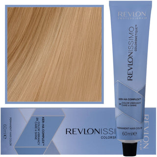 Revlon Revlonissimo Colorsmetique Coloration pour Cheveux 60ml 9.23 | Blond Doré Irisé Très Clair 