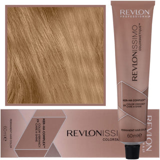Revlon Revlonissimo Colorsmetique Vopsea de păr cu acoperire mare 60 ml HC 7.41 | Blond cenușiu castaniu mediu 