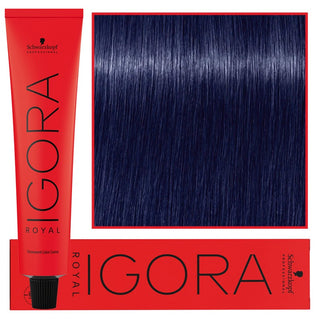 Schwarzkopf Professional Igora Royal Tinte Permanente para Cabello 60ml 0-22 | Concentrado Anti naranja 