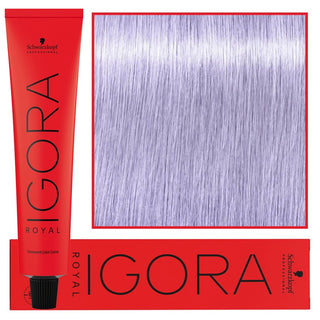 Schwarzkopf Профессиональная стойкая крем-краска для волос Igora Royal 60 мл 0-11 | Концентрат против желтизны 
