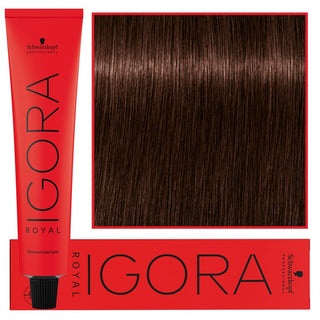 Schwarzkopf Professional Igora Royal Перманентная краска для волос 60 мл 4-68 | Средний каштановый красно-шоколадный 