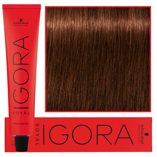 Schwarzkopf Professional Igora Royal Permanent hårfarge 60 ml 5-7 | Lys kobberbrun 
