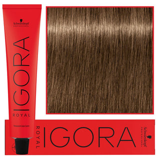 Schwarzkopf Igora Royal Professionnel Coloration Permanente pour Cheveux 60ml 7-4 | Blond Moyen Beige 