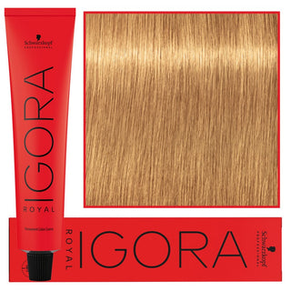 Schwarzkopf Профессиональная стойкая крем-краска для волос Igora Royal 60мл 9-55 | Экстра светло-русый золотистый экстра 