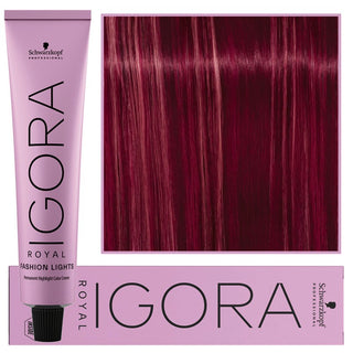 Schwarzkopf Профессиональная краска для волос Igora Royal Fashion Lights 60 мл L-89 | Красно-фиолетовый 