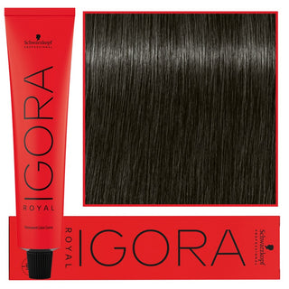 Schwarzkopf Professional Igora Royal Pysyvä hiusväri 60 ml 5-21 | Vaalea tuhkanruskea Cendre 